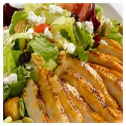 6.  Sizzling Chicken Salad